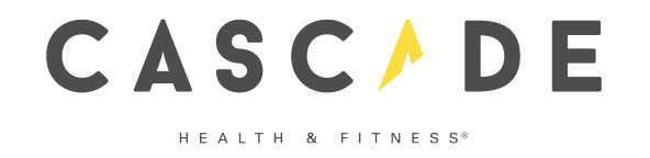Fitness company name in black with yellow A