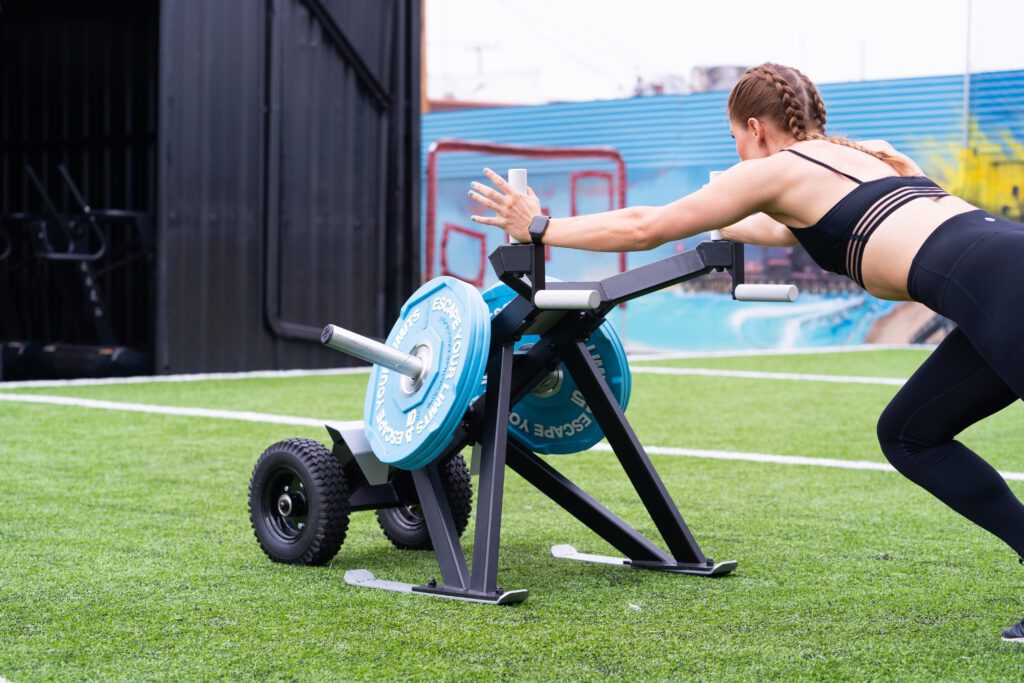 What are sled exercises good for?